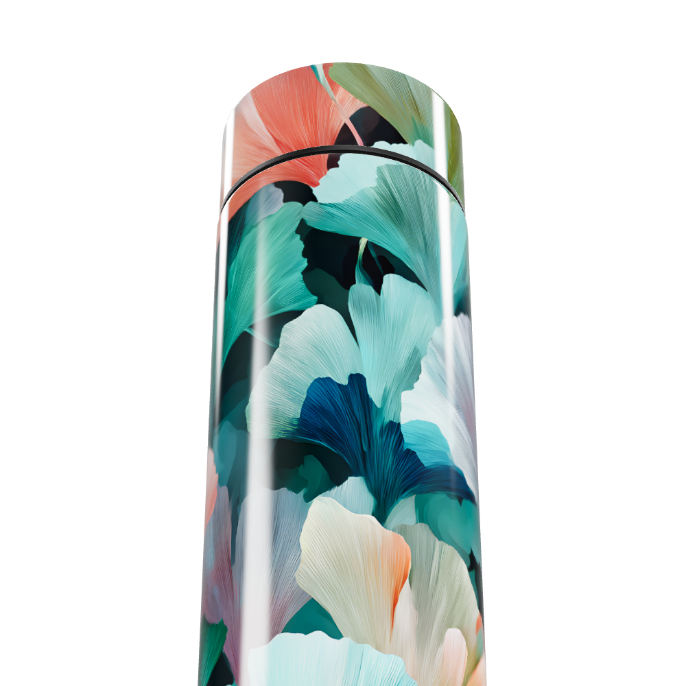 Garrafa Térmica Touch - Floral Colorida Inox