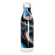 Garrafa Inox - Design Marmorizado Azul