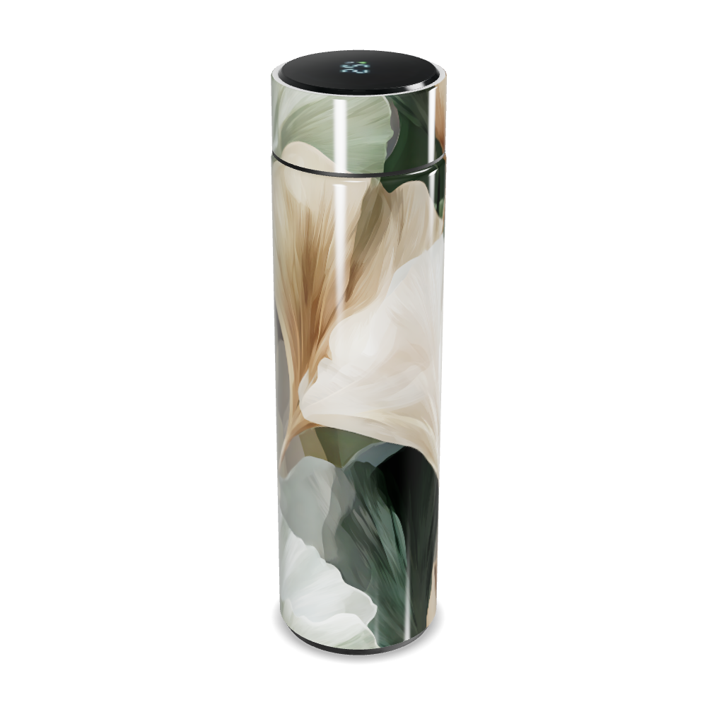 Garrafa Térmica Touch - Floral com Visor Digital