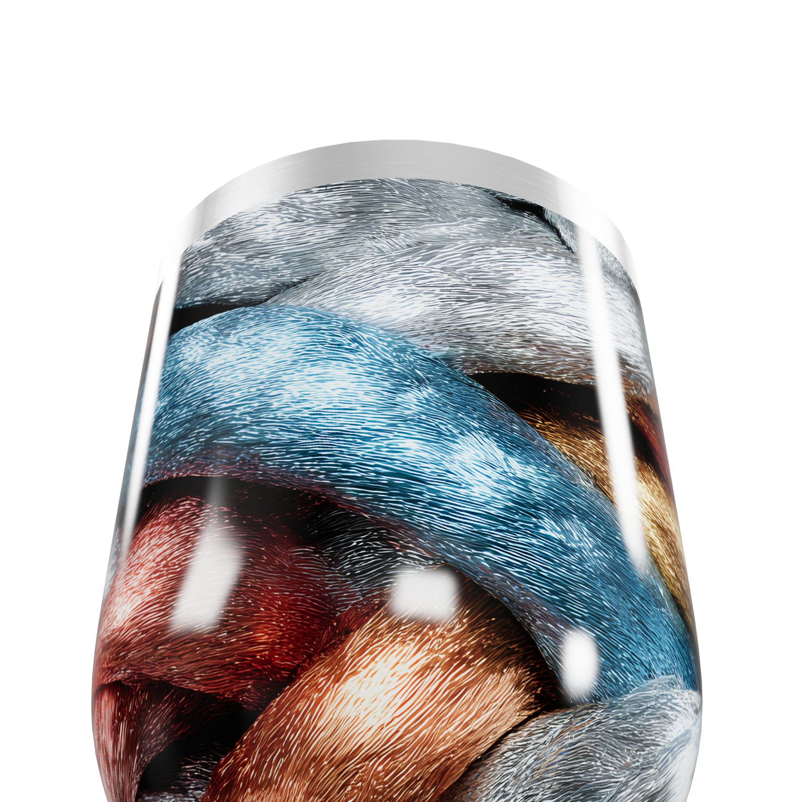 Copo Térmico Slim - Multicolorido Aço Inox