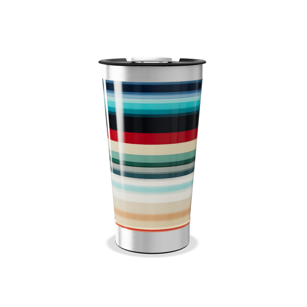 Copo Térmico - Listras Coloridas