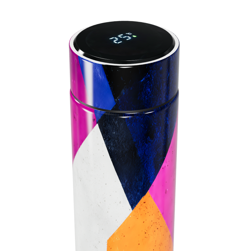 Garrafa Térmica Touch - Multicolorida Inox