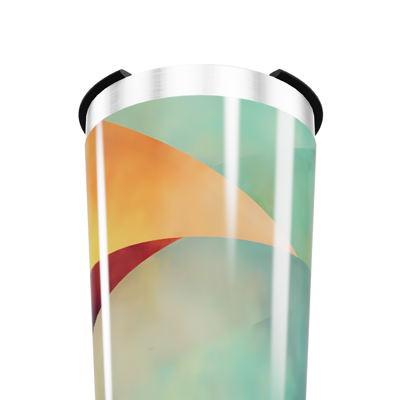 Copo Térmico - Estampa Geométrica Colorida