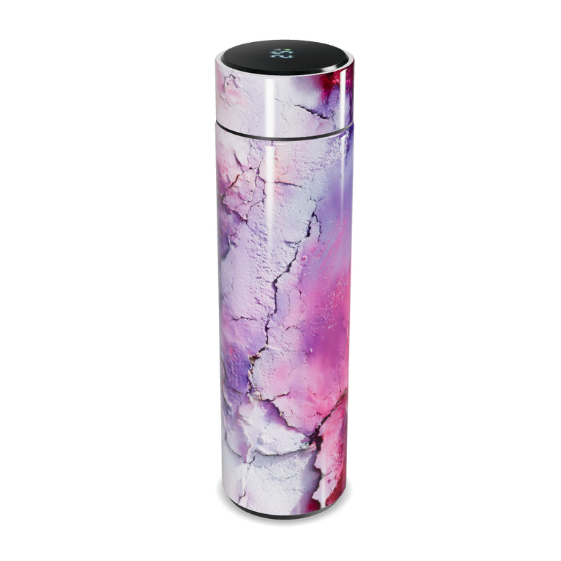 Garrafa Térmica Touch - Estampa Abstrata Colorida