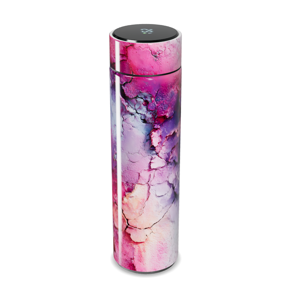 Garrafa Térmica Touch - Estampa Abstrata Colorida