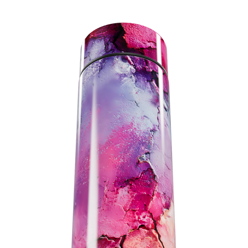 Garrafa Térmica Touch - Estampa Abstrata Colorida