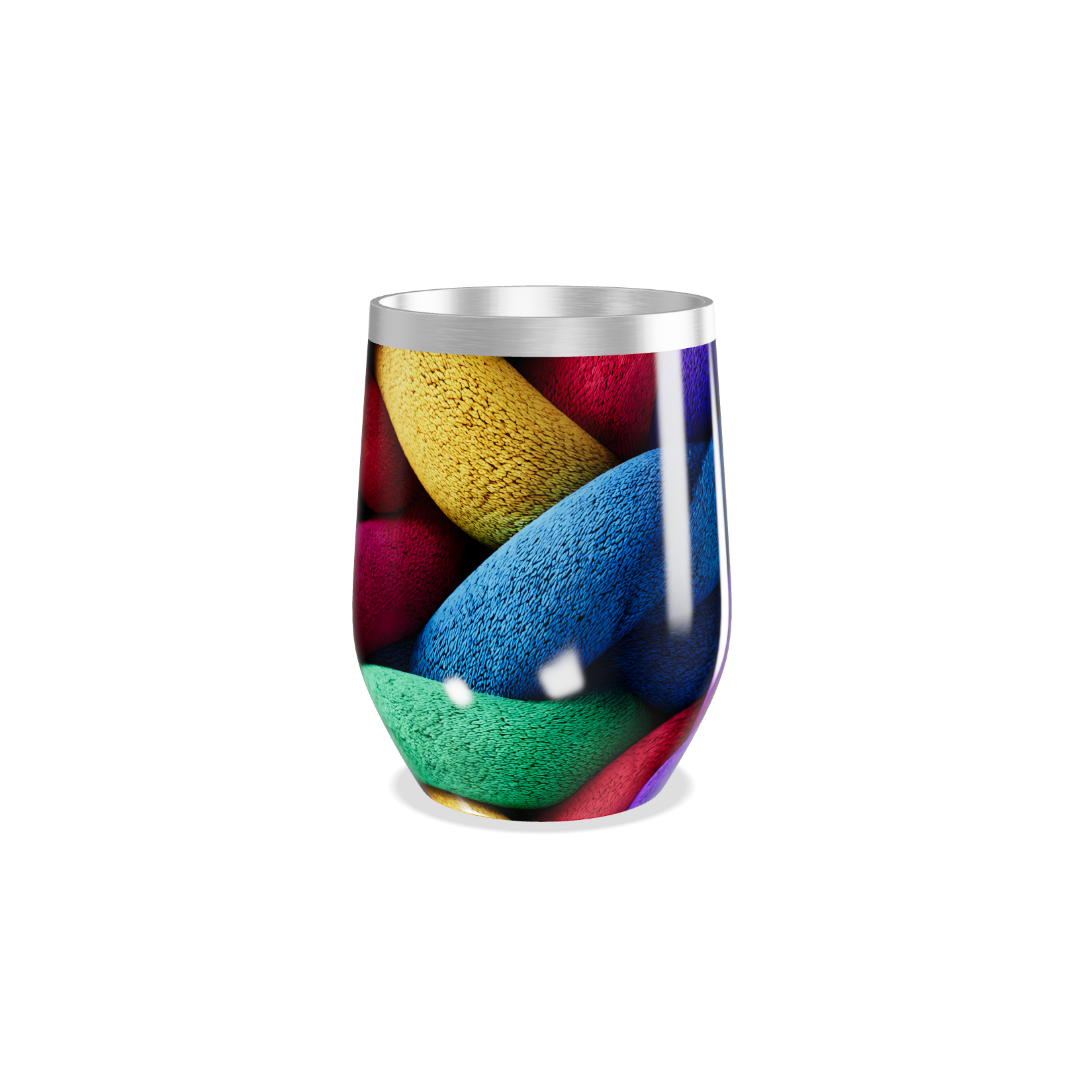 Copo Térmico Slim - Estampa Multicolorida