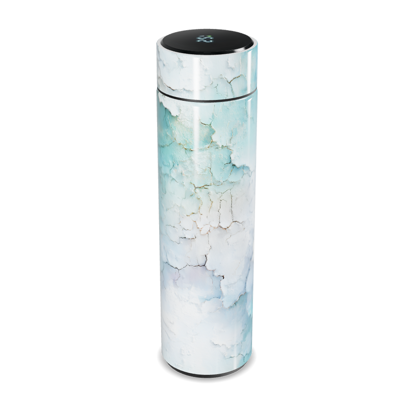 Garrafa Térmica Touch Mármore Azul