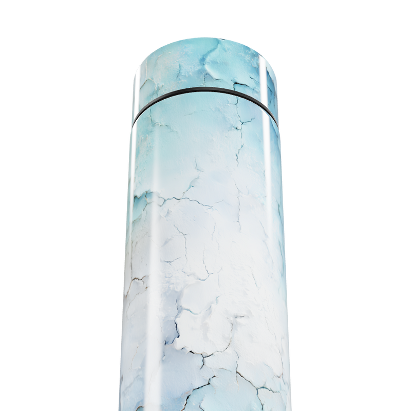 Garrafa Térmica Touch Mármore Azul