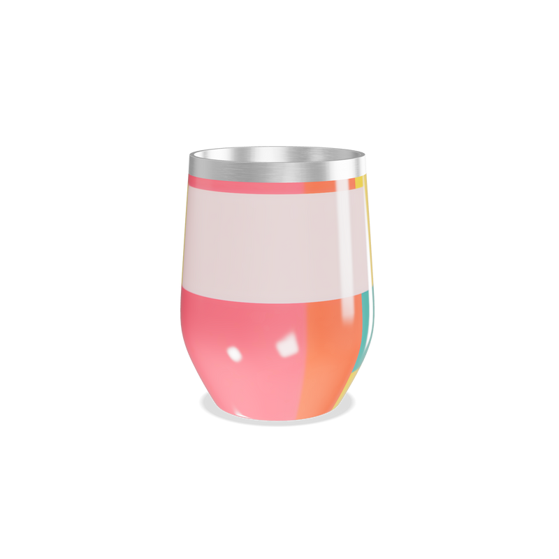 Copo Térmico Slim - Colorido Inox