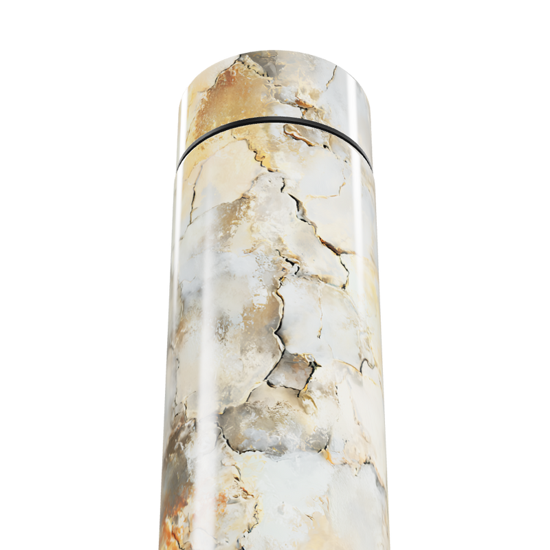 Garrafa Térmica Touch - Mármore Bege Digital