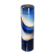 Garrafa Térmica Touch - Azul com Estampa Abstrata