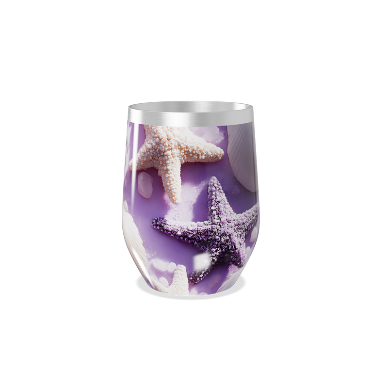 Copo Térmico Slim - Estrelas do Mar Roxo