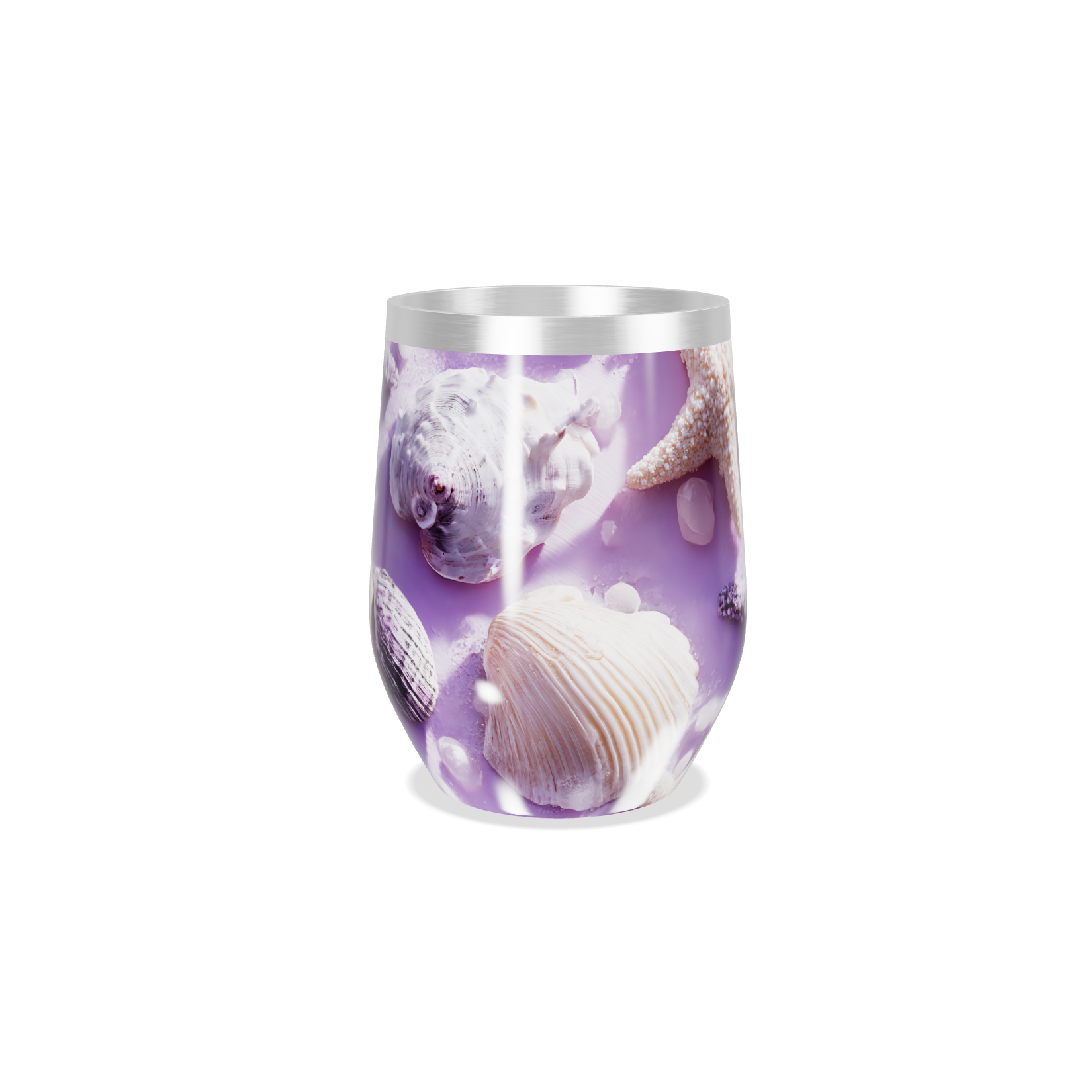 Copo Térmico Slim - Estrelas do Mar Roxo