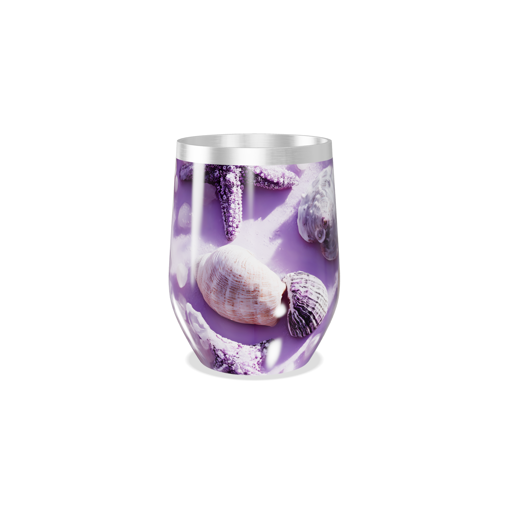 Copo Térmico Slim - Estrelas do Mar Roxo