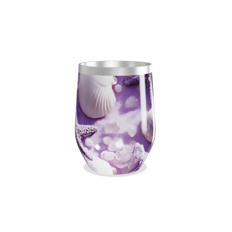 Copo Térmico Slim - Estrelas do Mar Roxo