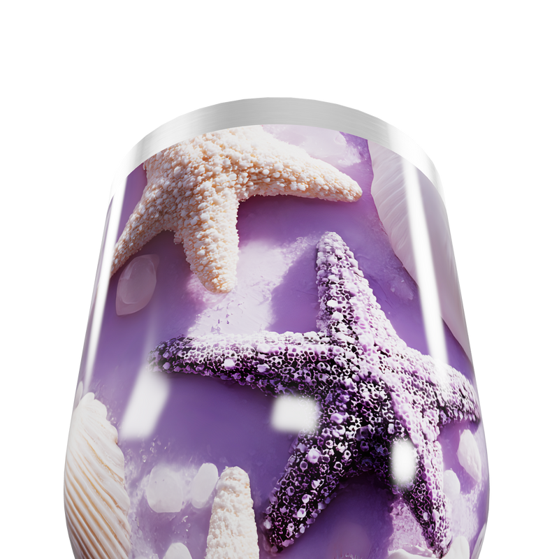 Copo Térmico Slim - Estrelas do Mar Roxo