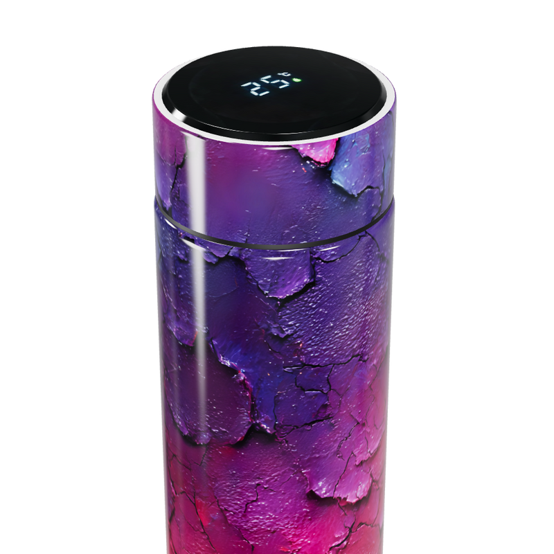 Garrafa Térmica Touch - Colorida com Display LED