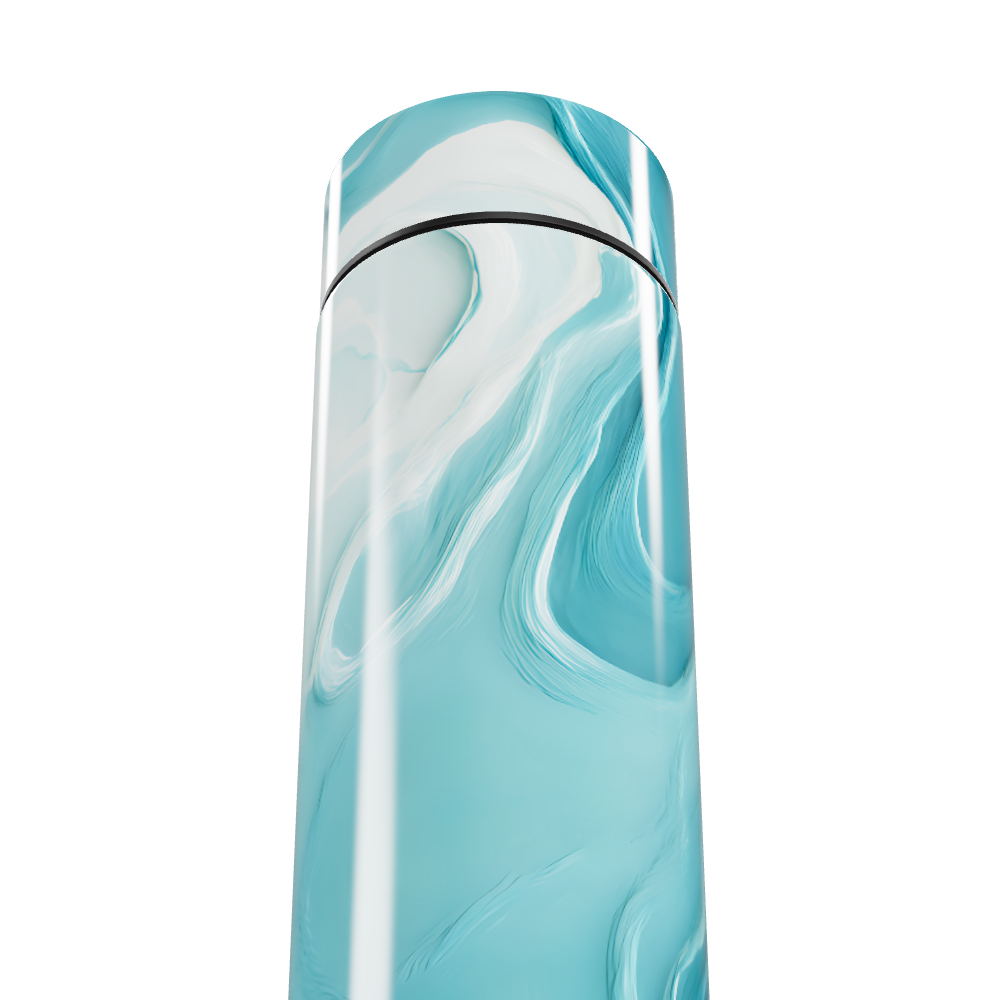 Garrafa Térmica Touch - Azul Mármore Digital