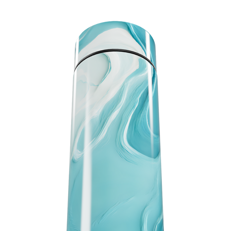 Garrafa Térmica Touch - Azul Mármore Digital