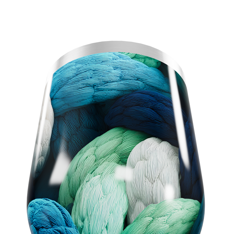 Copo Térmico Slim - Estampa Colorida Fibra