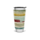 Copo Térmico - Com listras coloridas