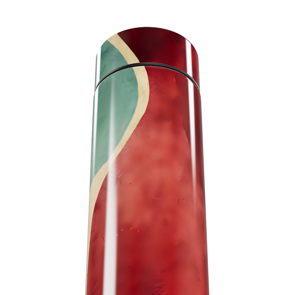 Garrafa Térmica Touch - Design Abstrato Colorido