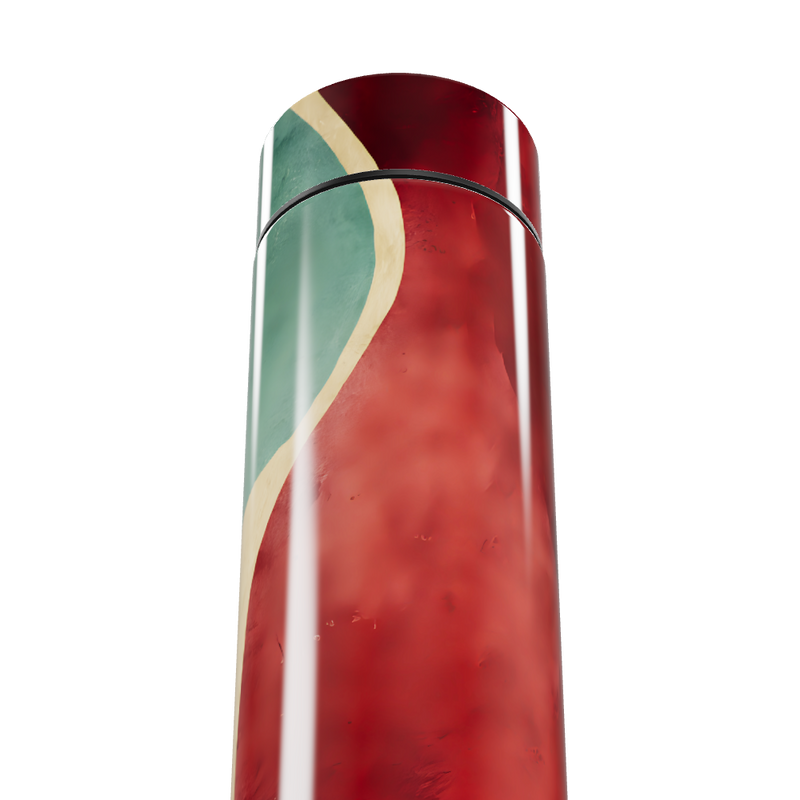 Garrafa Térmica Touch - Design Abstrato Colorido