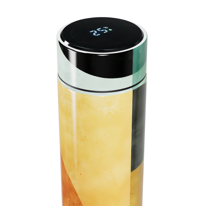 Garrafa Térmica Touch - Colorida com Display Digital