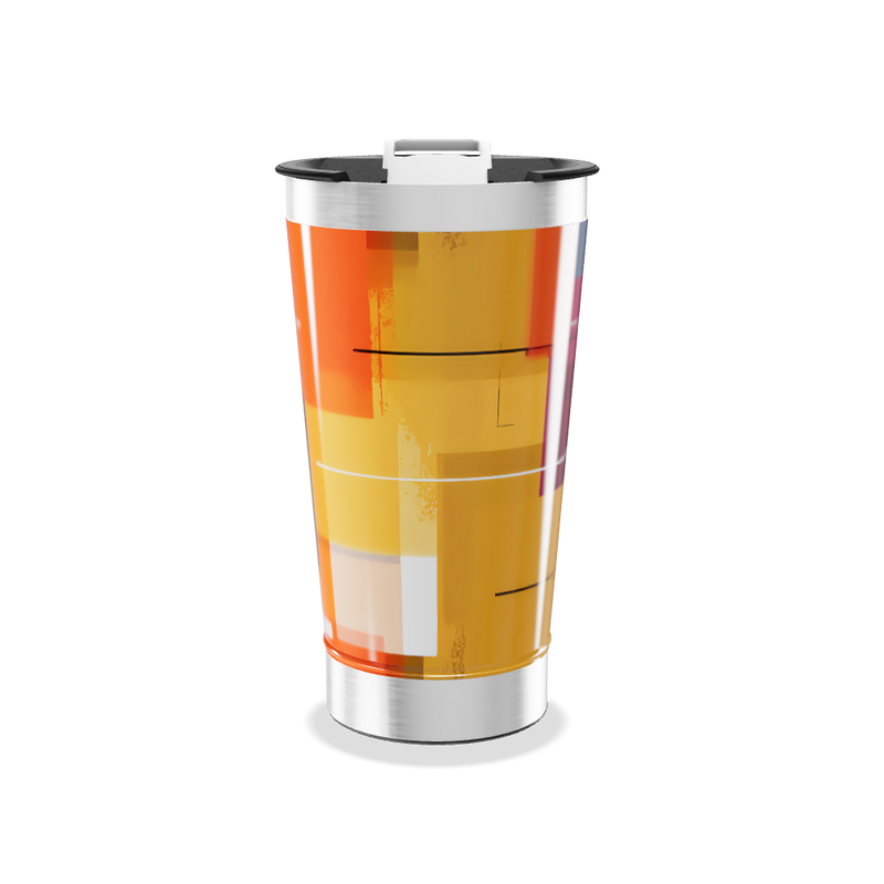Copo Térmico - Estampado Colorido Aço Inox