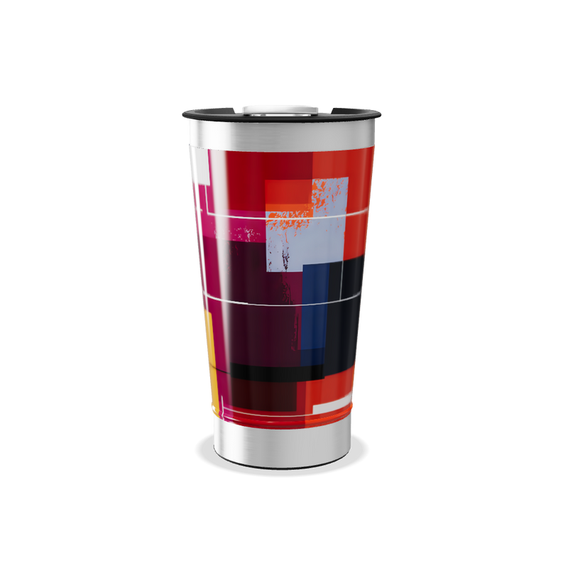 Copo Térmico - Estampado Colorido Aço Inox