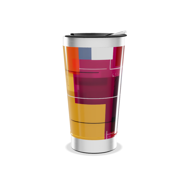 Copo Térmico - Estampado Colorido Aço Inox