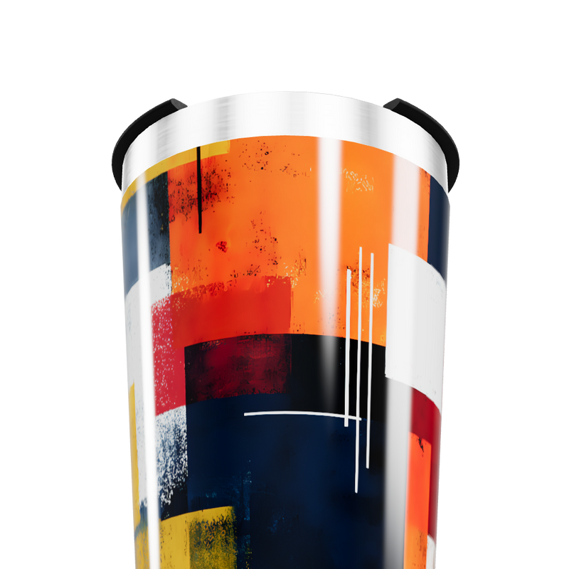 Copo Térmico - Arte Colorida Inox