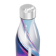 Garrafa Inox - Azul com Design Abstrato