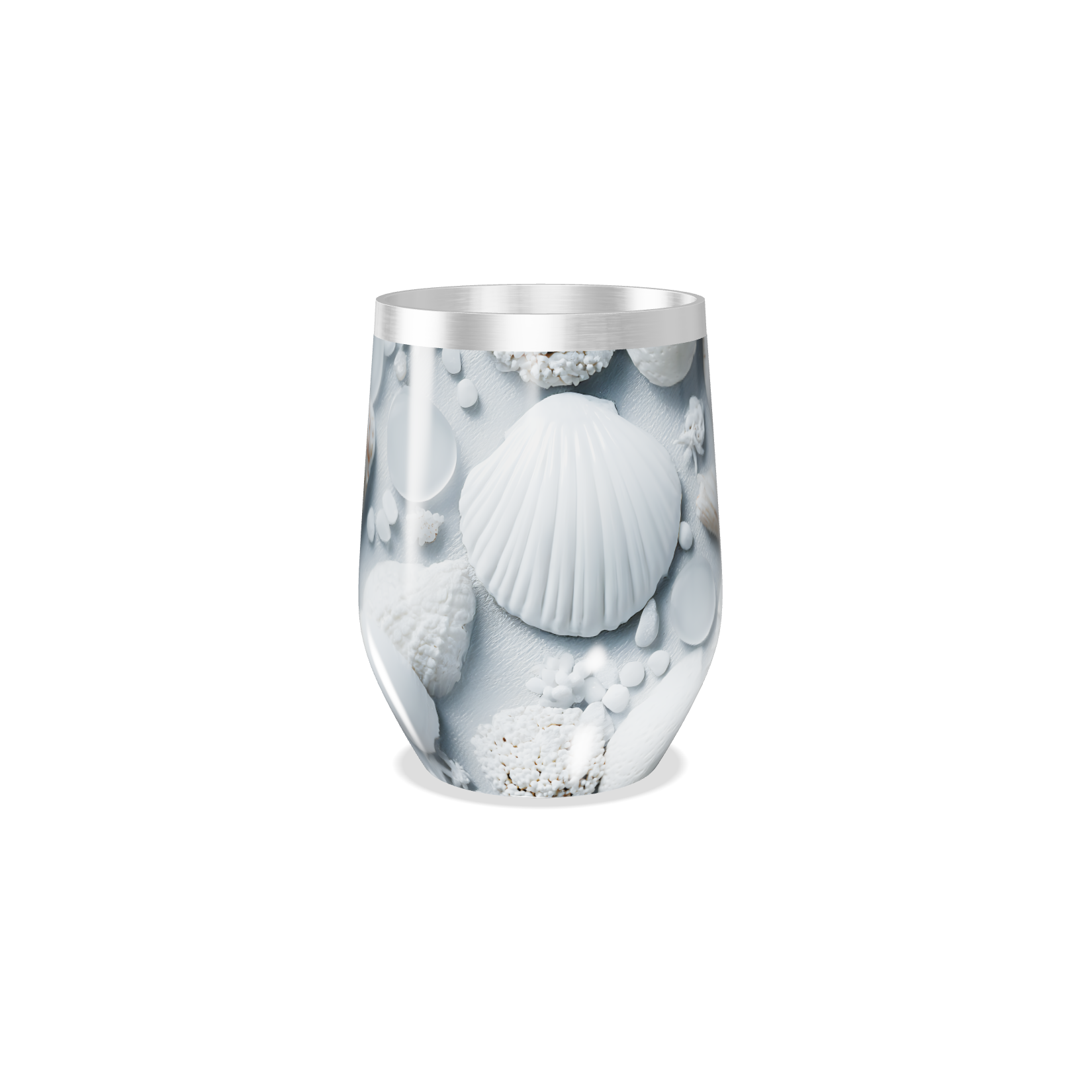 Copo Térmico Slim - Estampa Praia Estrelas