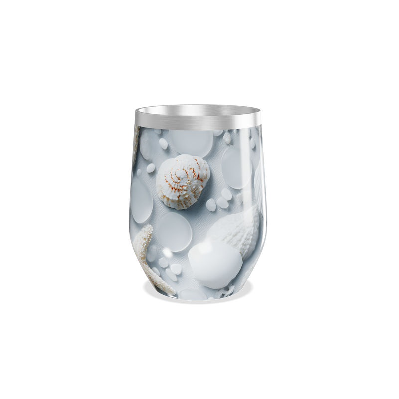 Copo Térmico Slim - Estampa Praia Estrelas