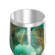 Copo Térmico Slim - Folhagem Verde Inox