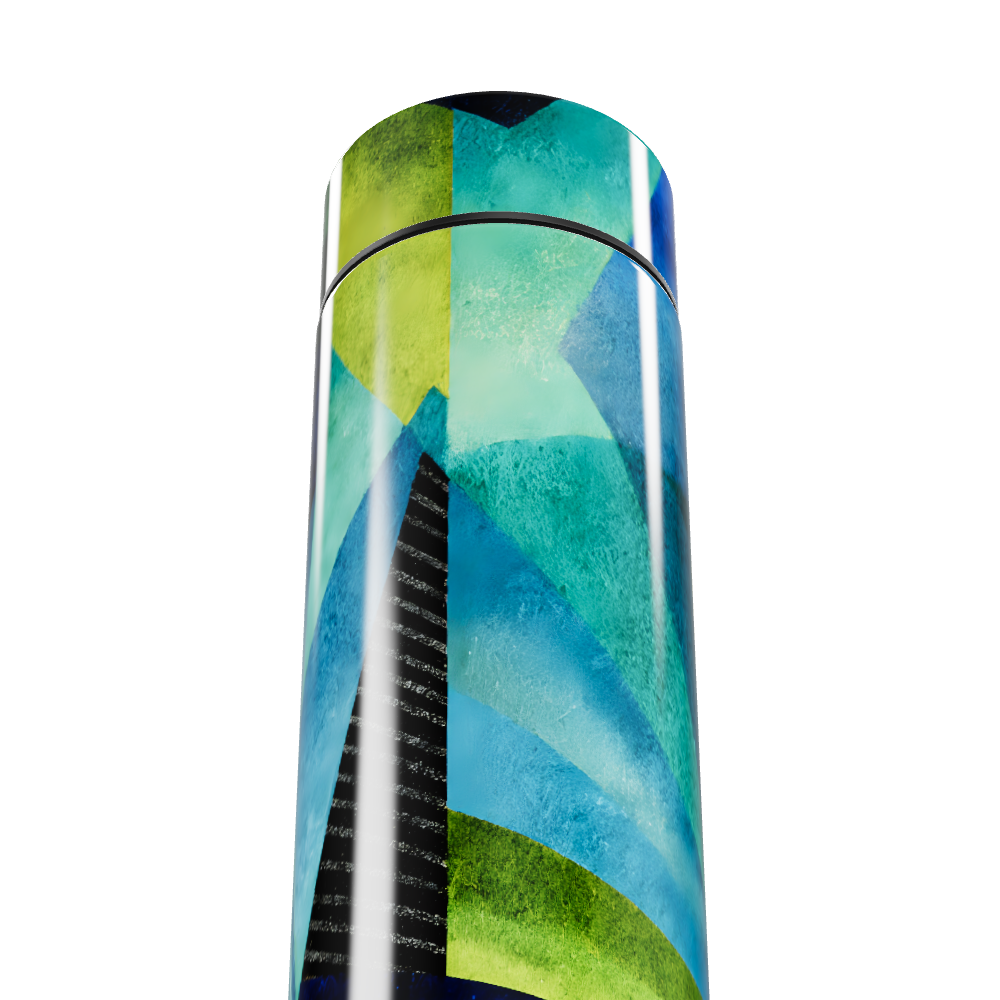 Garrafa Térmica Touch - Colorida Geométrica