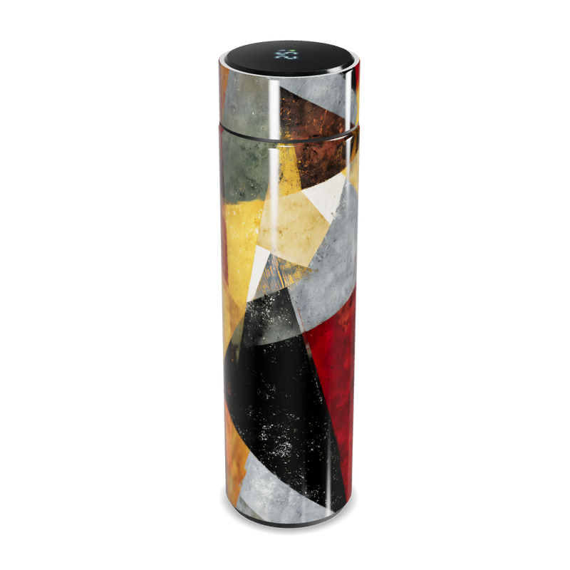 Garrafa Térmica Touch - Abstrata Colorida