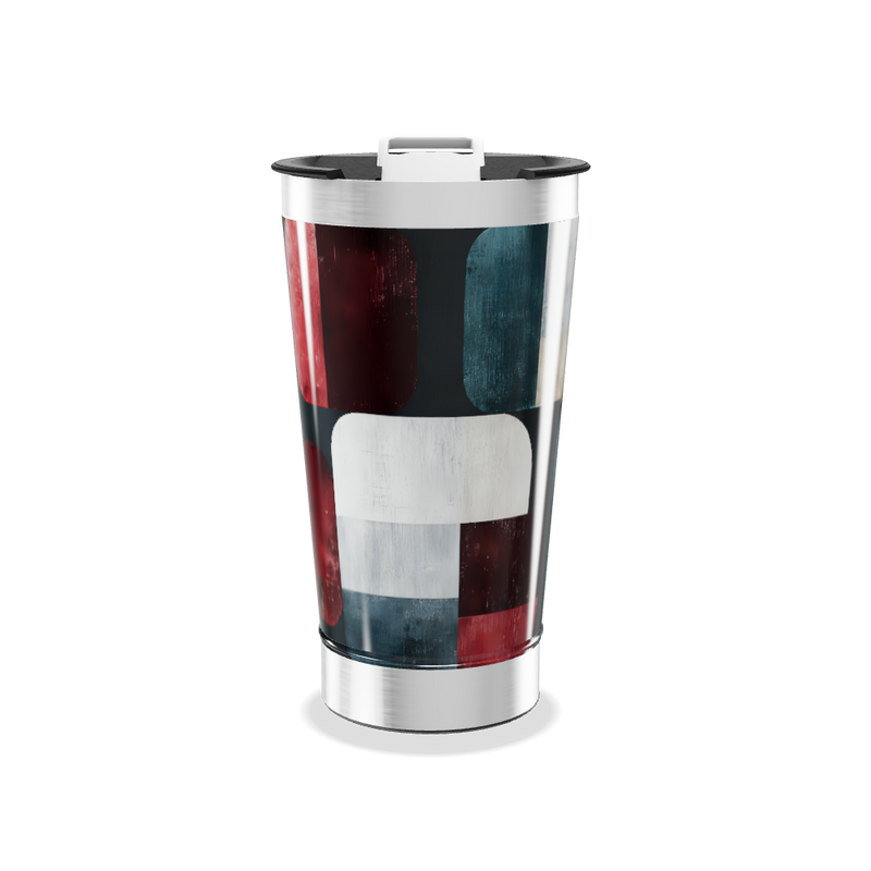 Copo Térmico - Aço Inox Estampa Colorida
