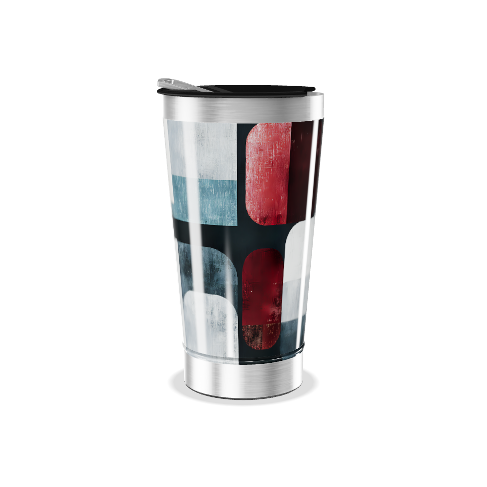 Copo Térmico - Aço Inox Estampa Colorida