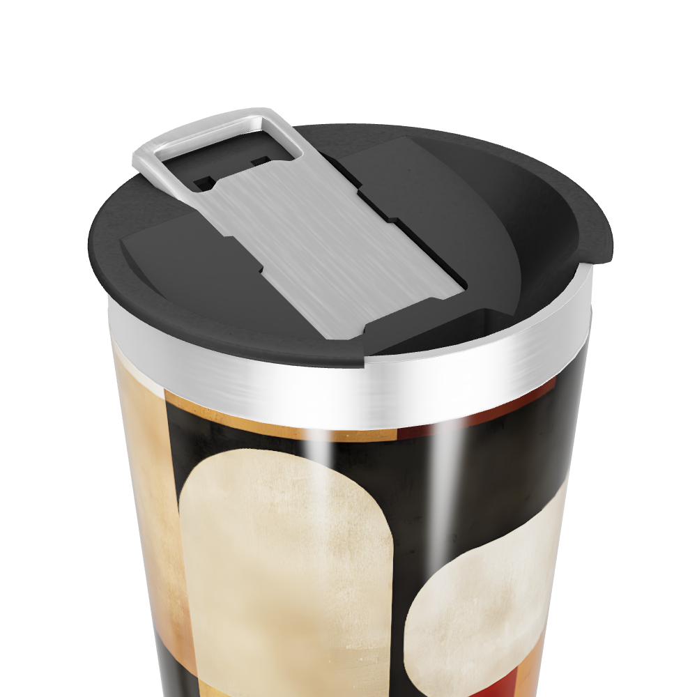 Copo Térmico - Estampa Geométrica Colorida