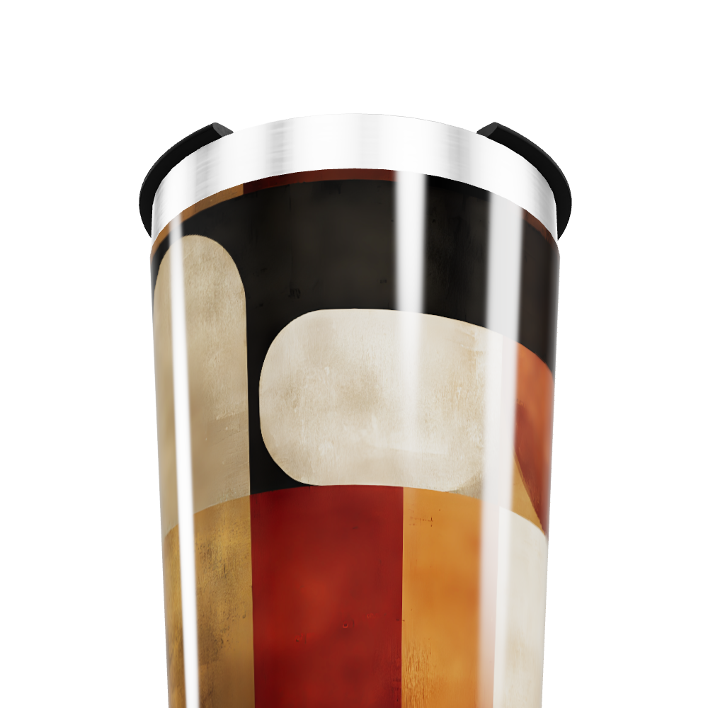 Copo Térmico - Estampa Geométrica Colorida