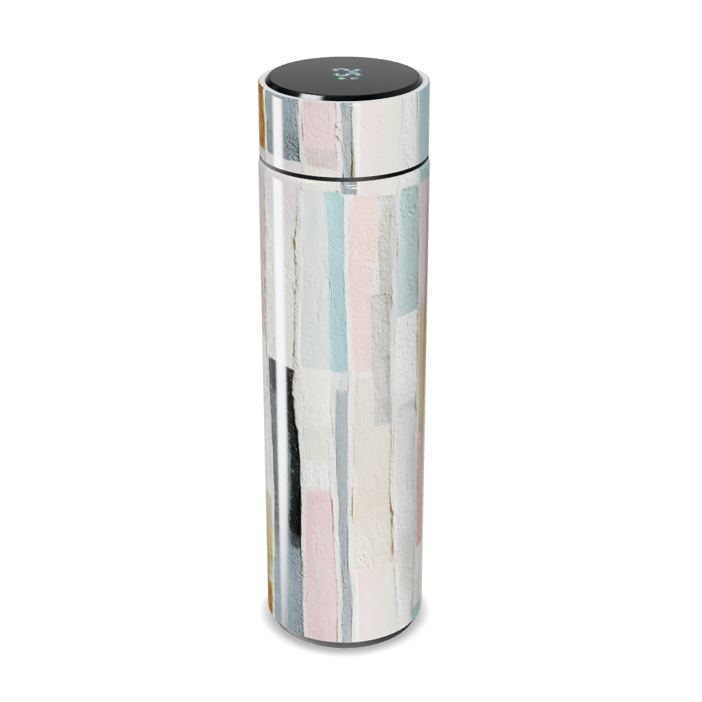 Garrafa Térmica Touch - Estampa Abstrata Colorida