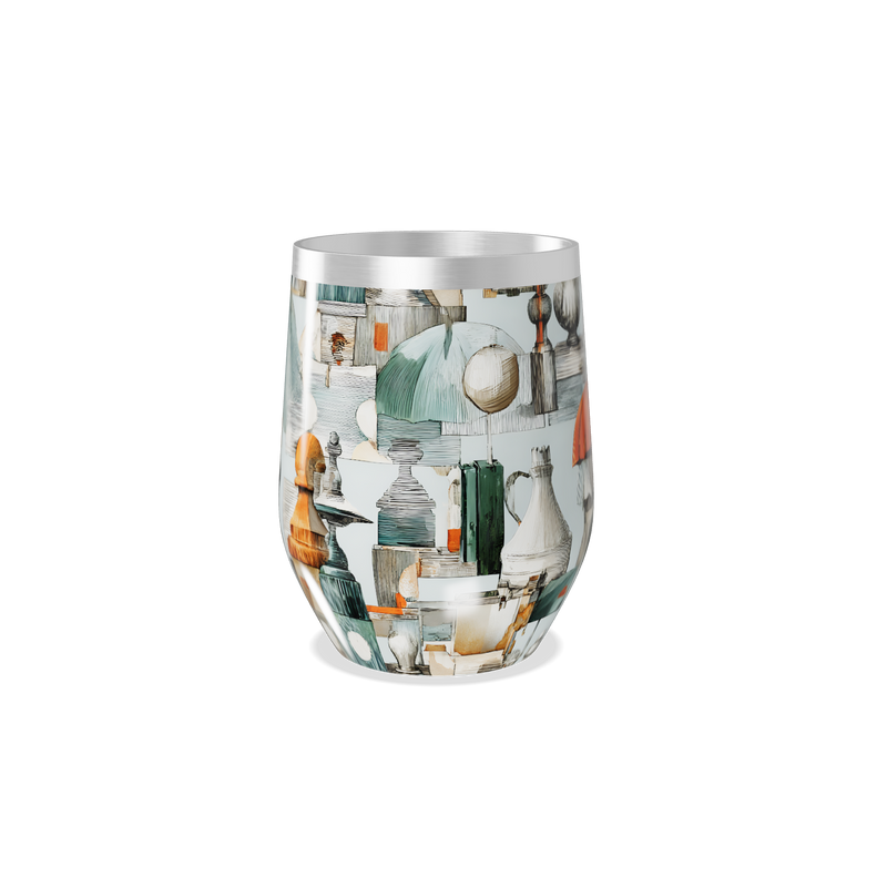 Copo Térmico Slim - Estampado Abstrato Colorido