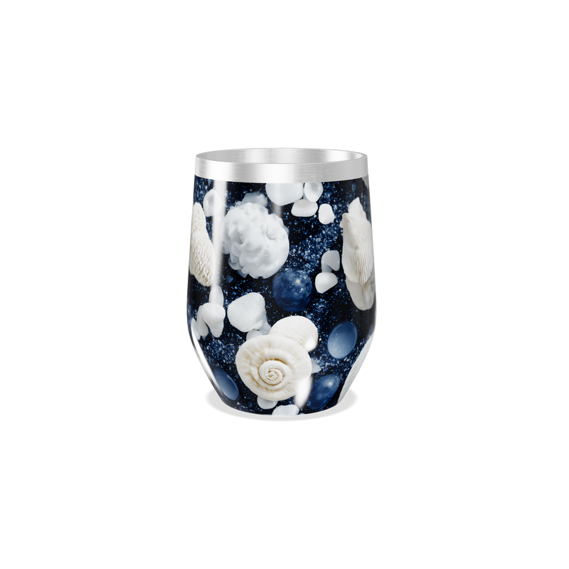 Copo Térmico Slim - Estampa Oceano Azul