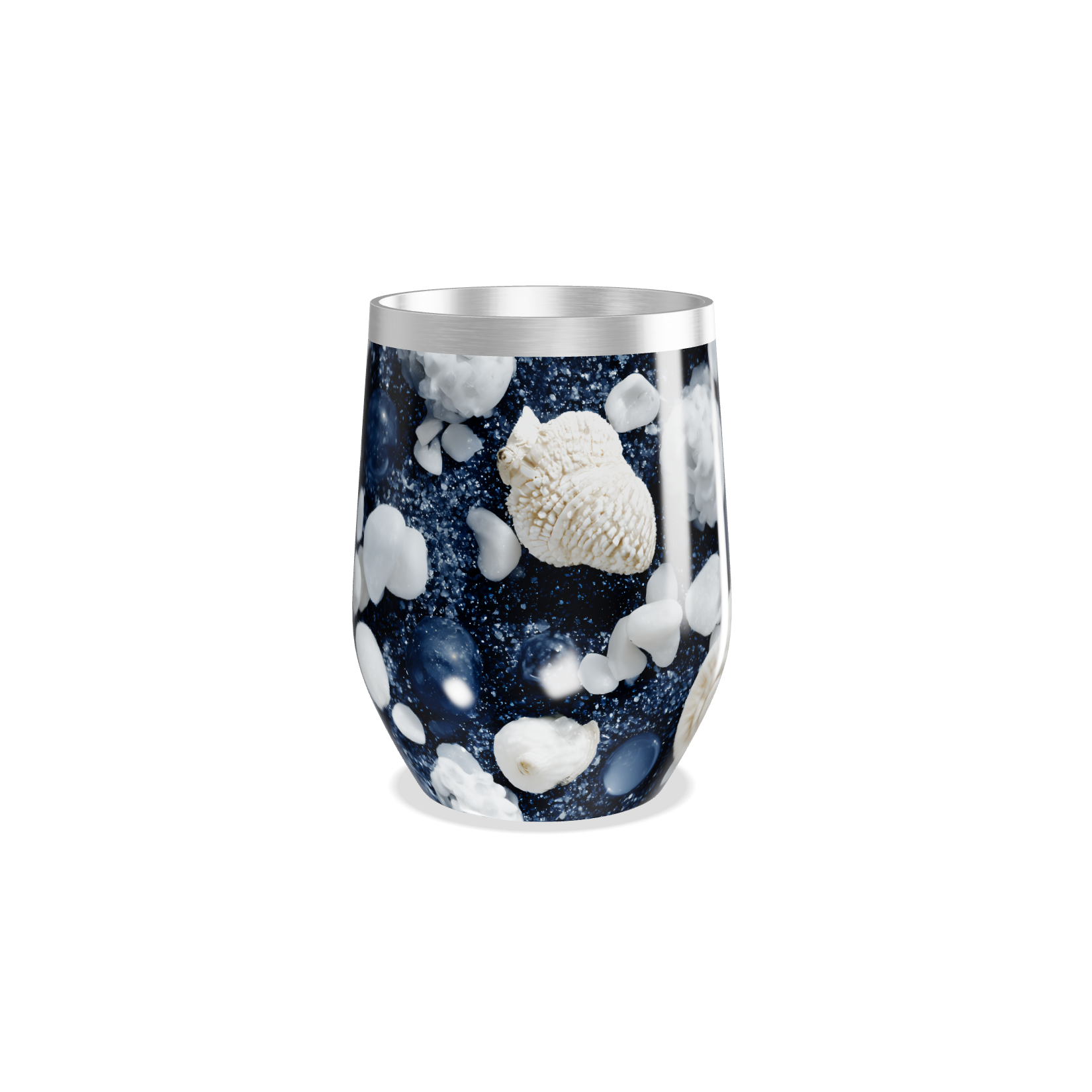 Copo Térmico Slim - Estampa Oceano Azul