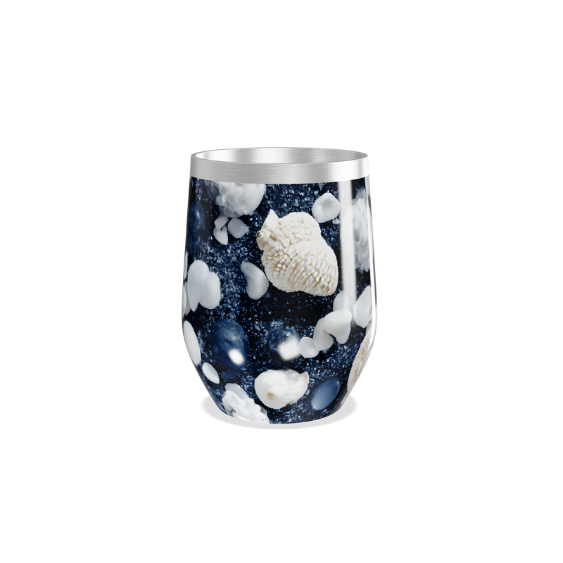 Copo Térmico Slim - Estampa Oceano Azul