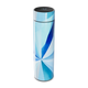 Garrafa Térmica Touch - Azul com Estampa Geométrica