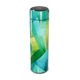 Garrafa Térmica Touch - Verde com Estampa Geométrica